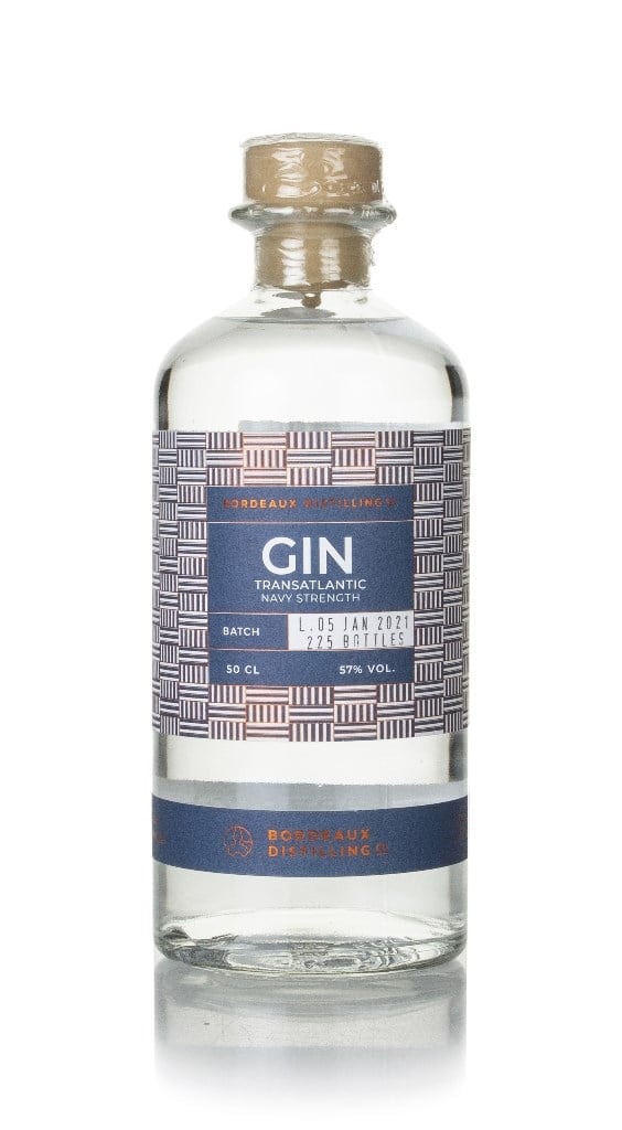 Bordeaux Distilling Co. Transatlantic Navy Strength Gin 50cl