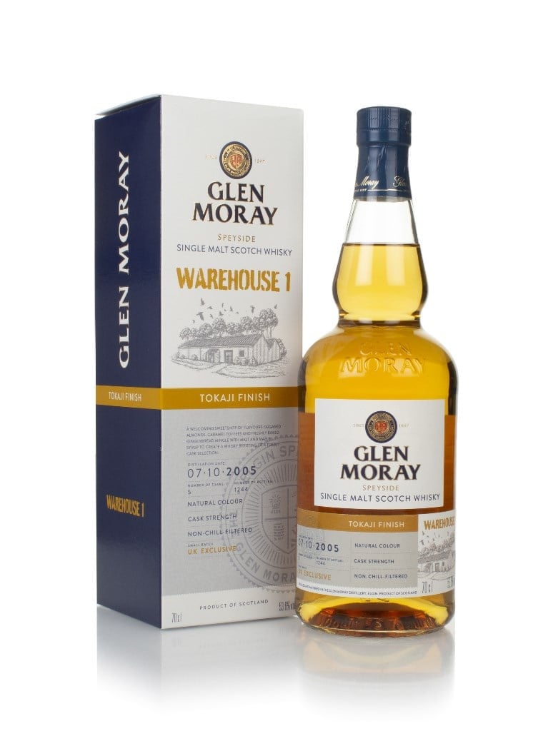 Glen Moray 16 Year Old 2005 Tokaji Finish - Warehouse 1 70cl