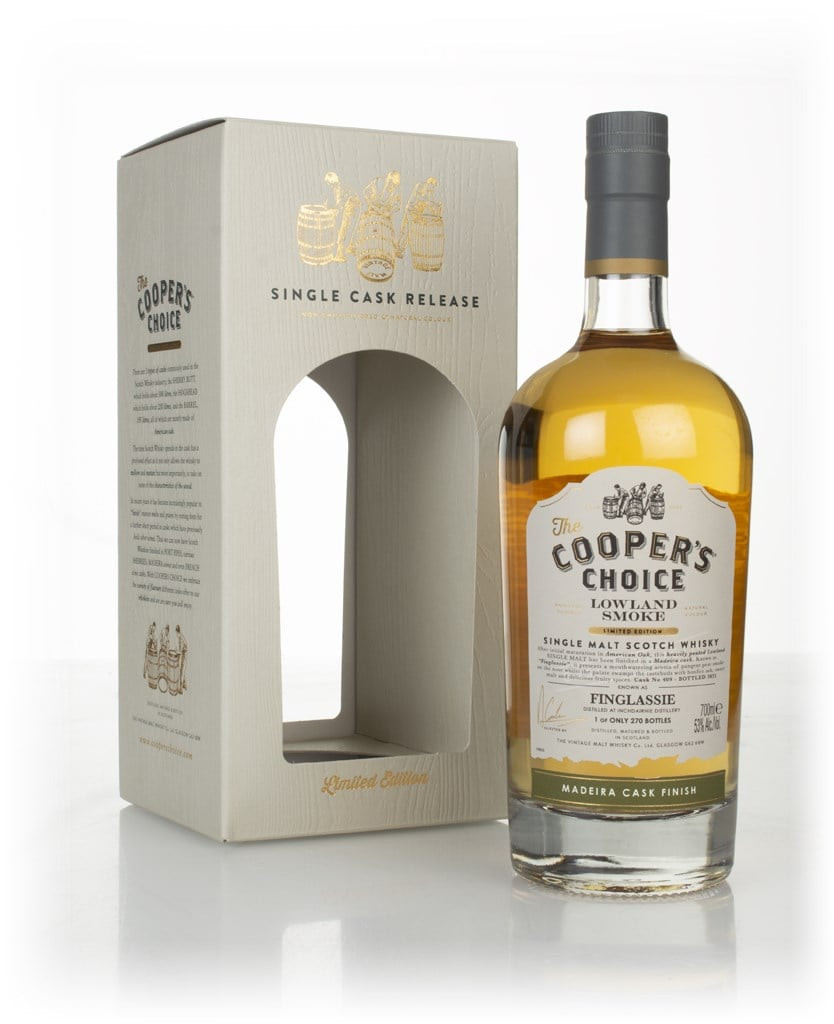Finglassie Lowland Smoke (cask 409) - The Cooper's Choice (The Vintage Malt Whisky Co.) 70cl