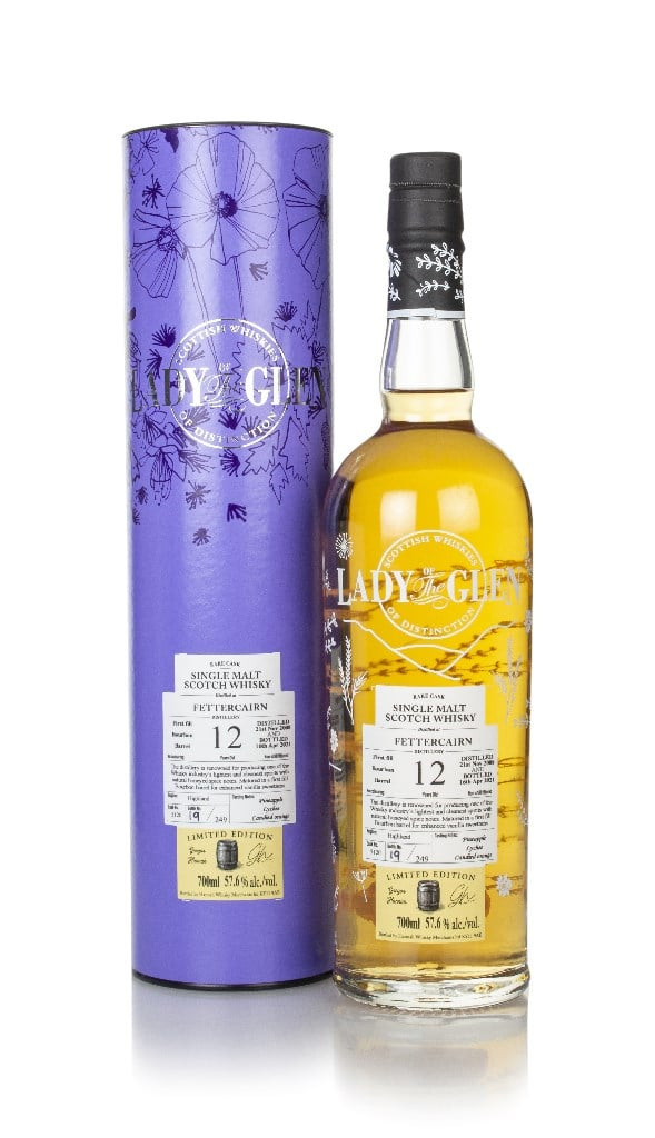 Fettercairn 12 Year Old 2008 (cask 5120) - Lady of the Glen (Hannah Whisky Merchants) 70cl