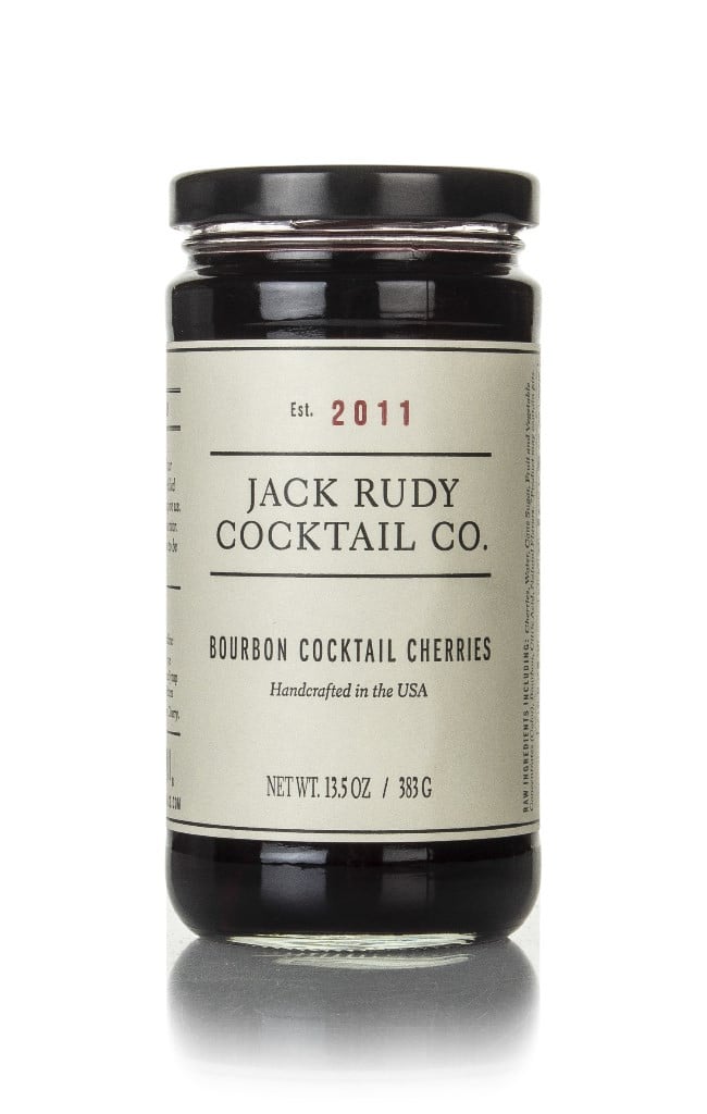 Jack Rudy Cocktail Co. Bourbon Cocktail Cherries 38cl