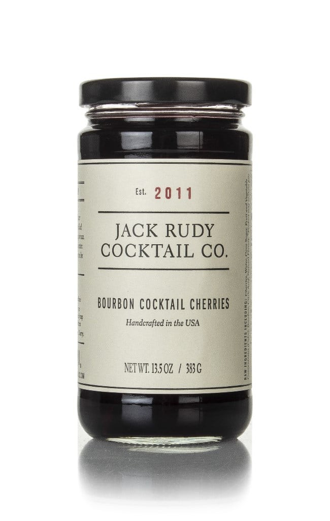 Jack Rudy Cocktail Co. Bourbon Cocktail Cherries 38cl
