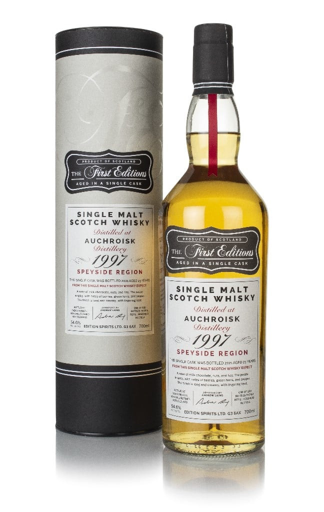 Auchroisk 23 Year Old 1997 (cask 17814) - The First Editions (Hunter Laing) 70cl