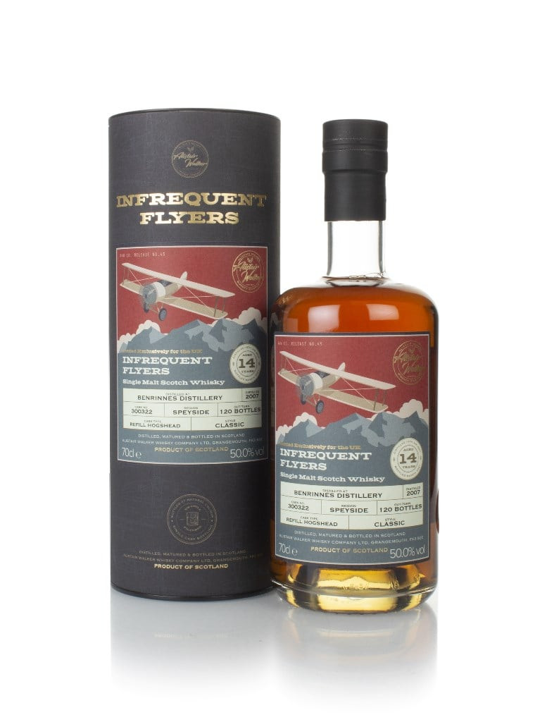 Benrinnes 14 Year Old 2007 (cask 300322) - Infrequent Flyers (Alistair Walker) 70cl