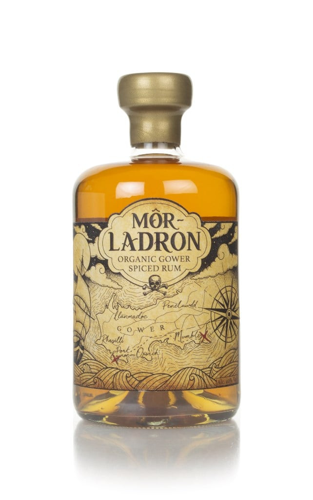 Môr-Ladron Organic Gower Spiced Rum 70cl