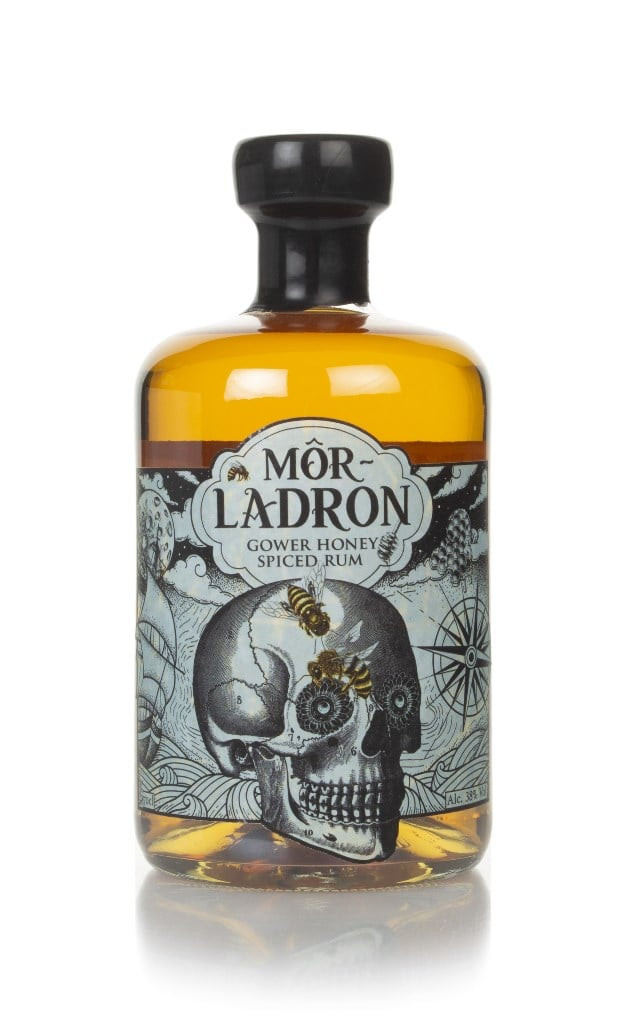 Môr-Ladron Gower Honey Spiced Rum 70cl