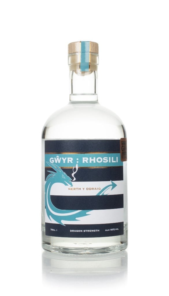 GWYR Rhosili Dragon Strength Gin 70cl