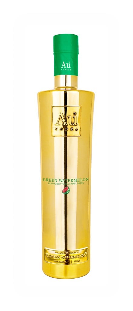 Au Vodka Green Watermelon Spirit Drink 70cl