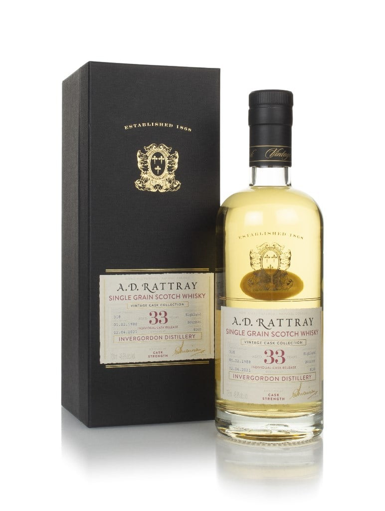 Invergordon 33 Year Old 1988 (cask 8160) - Vintage Cask Collection (A.D. Rattray) 70cl