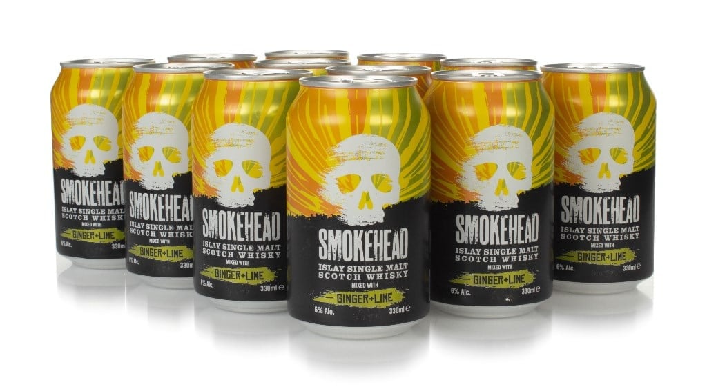 Smokehead with Ginger Ale & Lime (12 x 330ml) 396cl