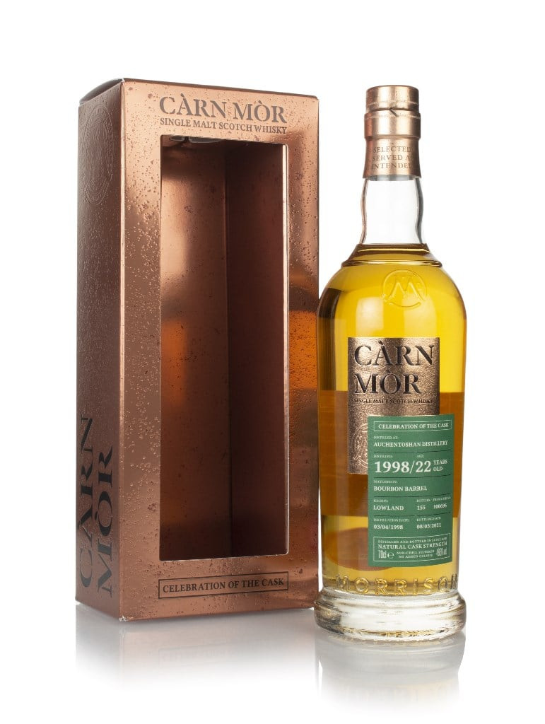 Auchentoshan 22 Year Old 1998 (cask 100696) - Celebration of the Cask (Càrn Mòr) 70cl