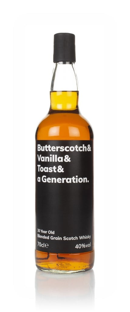 Butterscotch & Vanilla & Toast & A Generation 30 Year Old 70cl