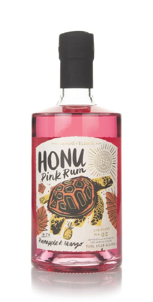 Honu Pineapple & Mango Pink Rum 70cl