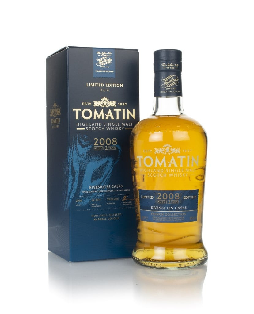 Tomatin 12 Year Old 2008 Rivesaltes Cask Finish - French Collection 70cl
