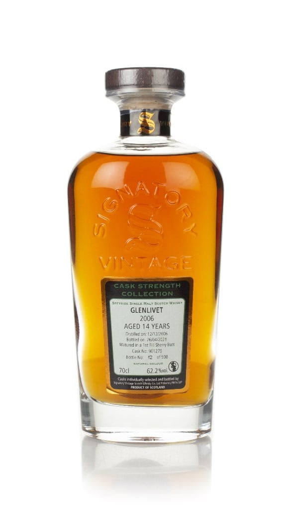 Glenlivet 14 Year Old 2006 (cask 901279) - Cask Strength Collection (Signatory) 70cl