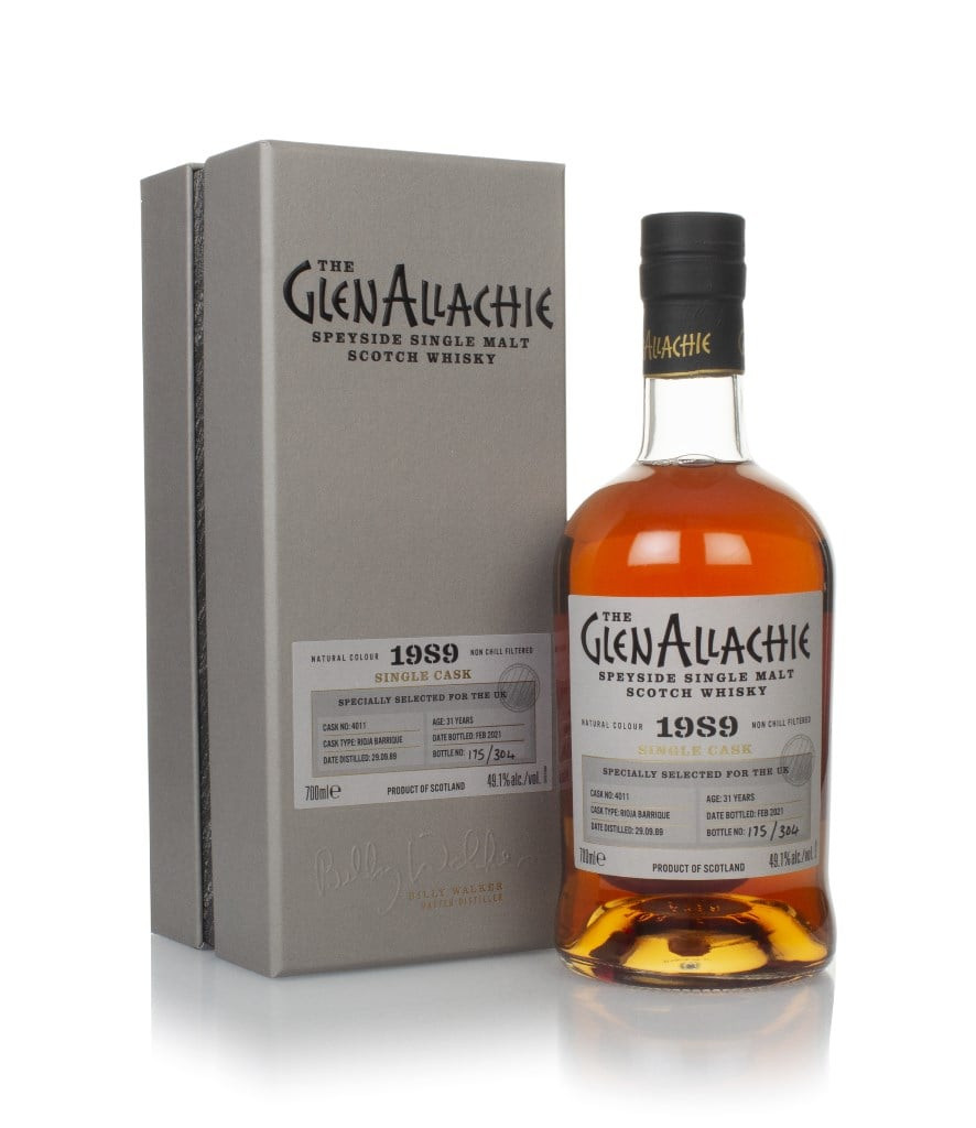 GlenAllachie 31 Year Old 1989 (cask 4011) - Single Cask 70cl