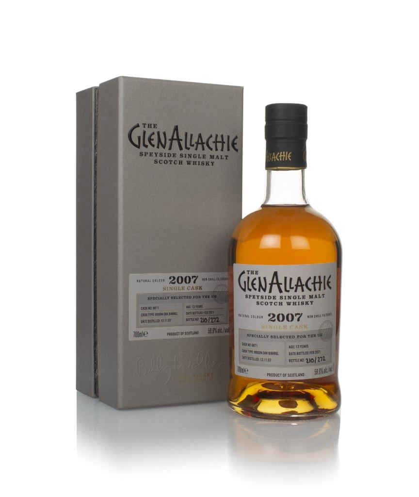 GlenAllachie 13 Year Old 2007 (cask 6871) - Virgin Oak Barrel