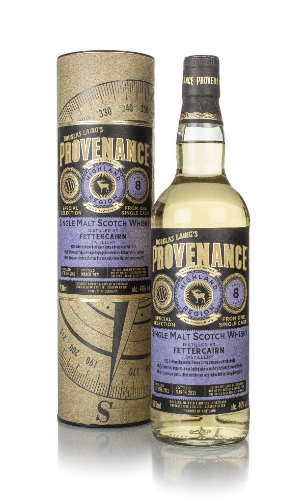 Fettercairn 8 Year Old 2012 (cask 14663) - Provenance (Douglas Laing) 70cl