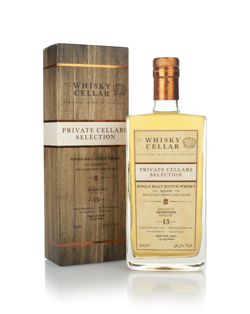 Benrinnes 13 Year Old 2007 (cask 310411) - The Whisky Cellar 70cl