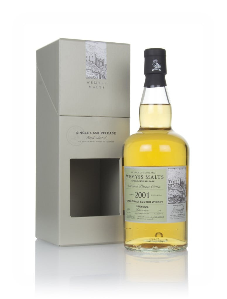 Caramel Panna Cotta 2001 (bottled 2018) - Wemyss Malts (Benrinnes) 70cl