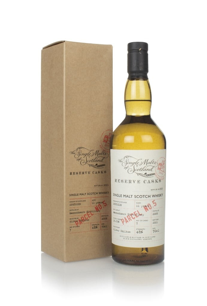 Mannochmore 11 Year Old 2009 (Parcel No.5) - Reserve Casks (The Single Malts of Scotland) 70cl