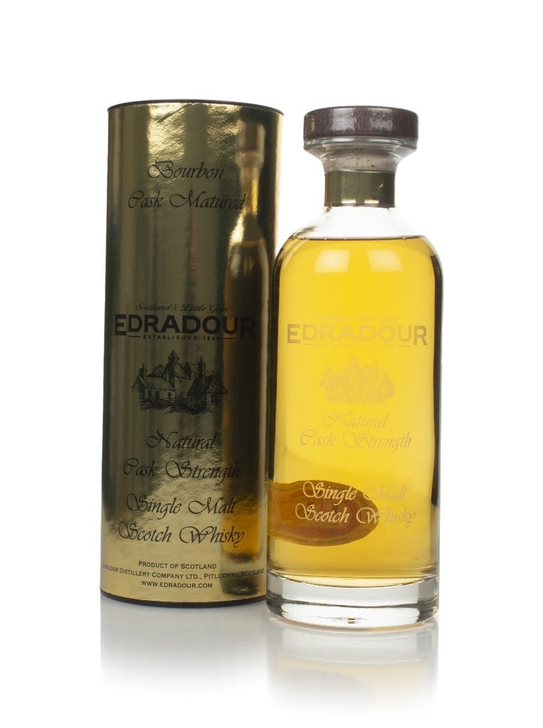 Edradour 13 Year Old 2007 Bourbon Cask Matured Natural Cask Strength - Ibisco Decanter (59.2%) 70cl