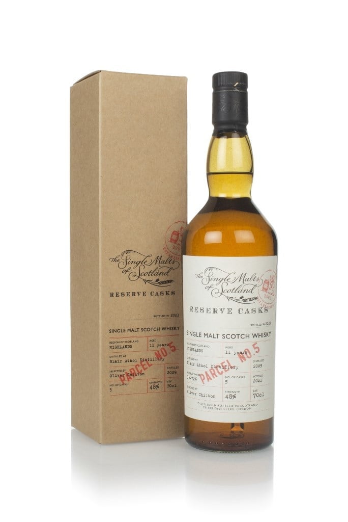 Blair Athol 11 Year Old 2009 (Parcel No.5) - Reserve Casks (The Single Malts of Scotland) 70cl