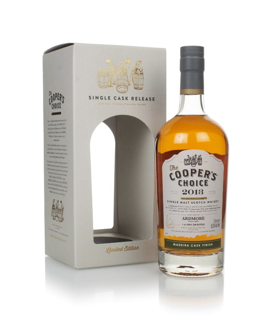 Ardmore 7 Year Old 2013 (cask 9374) - The Cooper's Choice (The Vintage Malt Whisky Co) 70cl