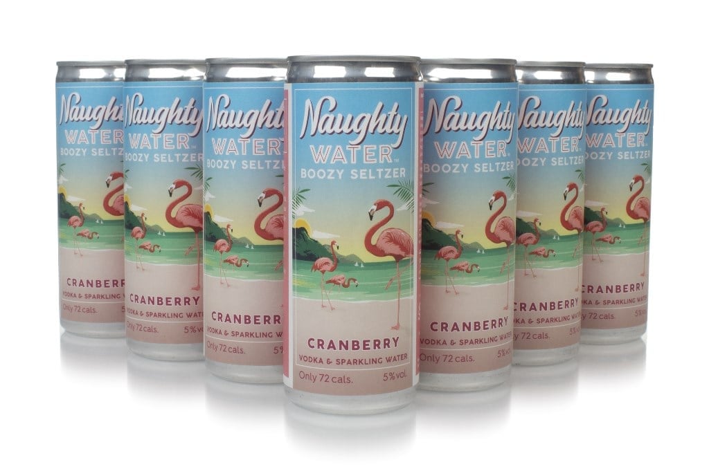 Naughty Water - Cranberry (12 x 250ml) 300cl