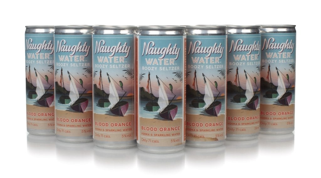 Naughty Water - Blood Orange (12 x 250ml) 300cl
