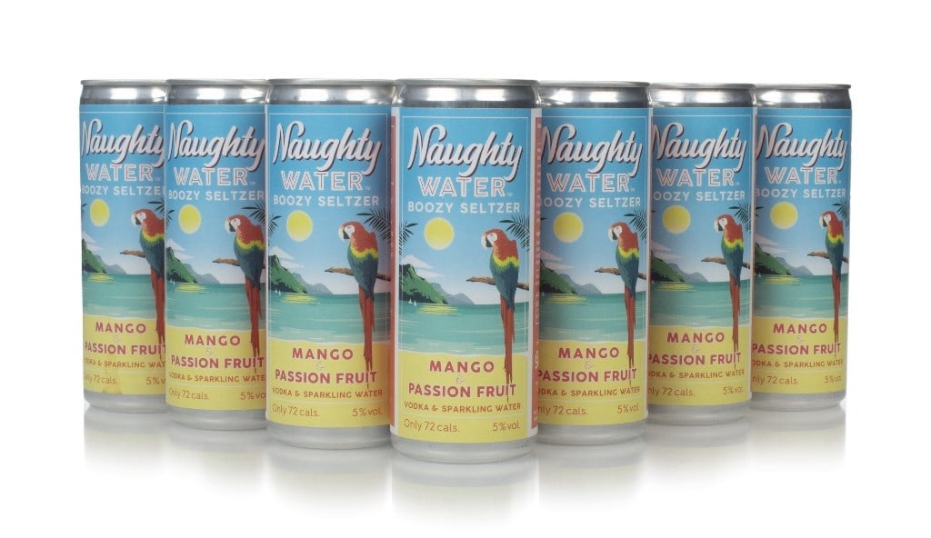 Naughty Water – Mango & Passion Fruit (12 x 250ml) 300cl