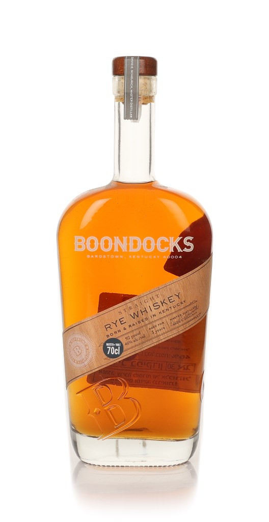 Boondocks Straight Rye 70cl