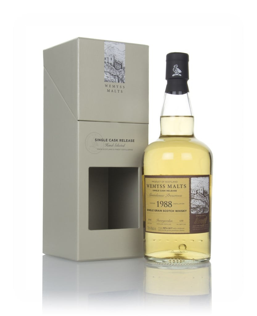 Greenhouse Preserves 1988 (bottled 2018) - Wemyss Malts (Invergordon) 70cl