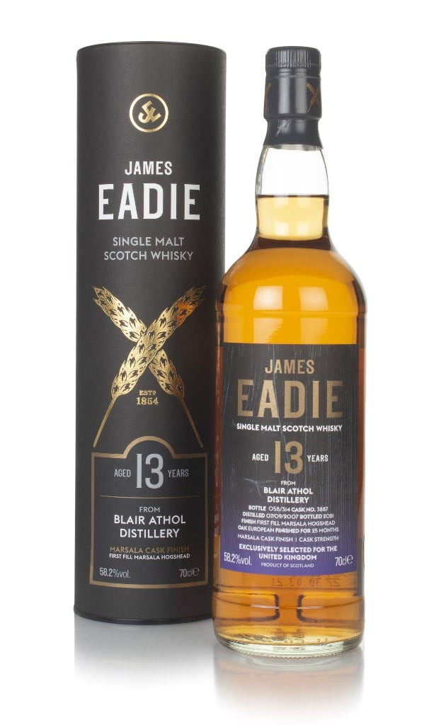 Blair Athol 13 Year Old 2007 (cask 3887) - James Eadie 70cl