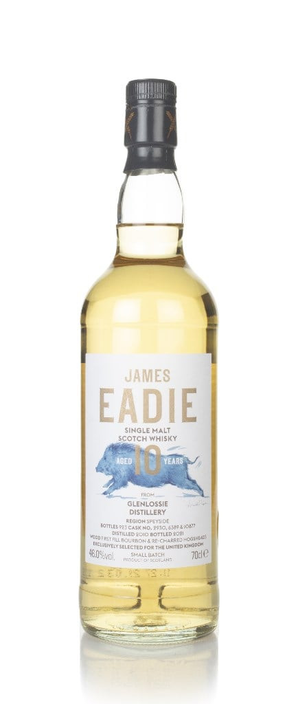 Glenlossie 10 Year Old 2010 (casks 2930, 6389, & 10877) - Small Batch (James Eadie) 70cl