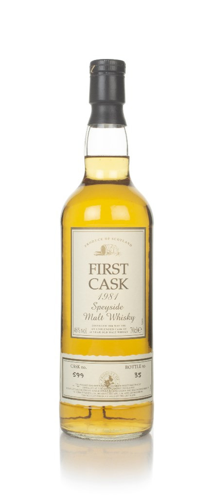 Glenallachie 22 Year Old 1981 (cask 599) - First Cask 70cl