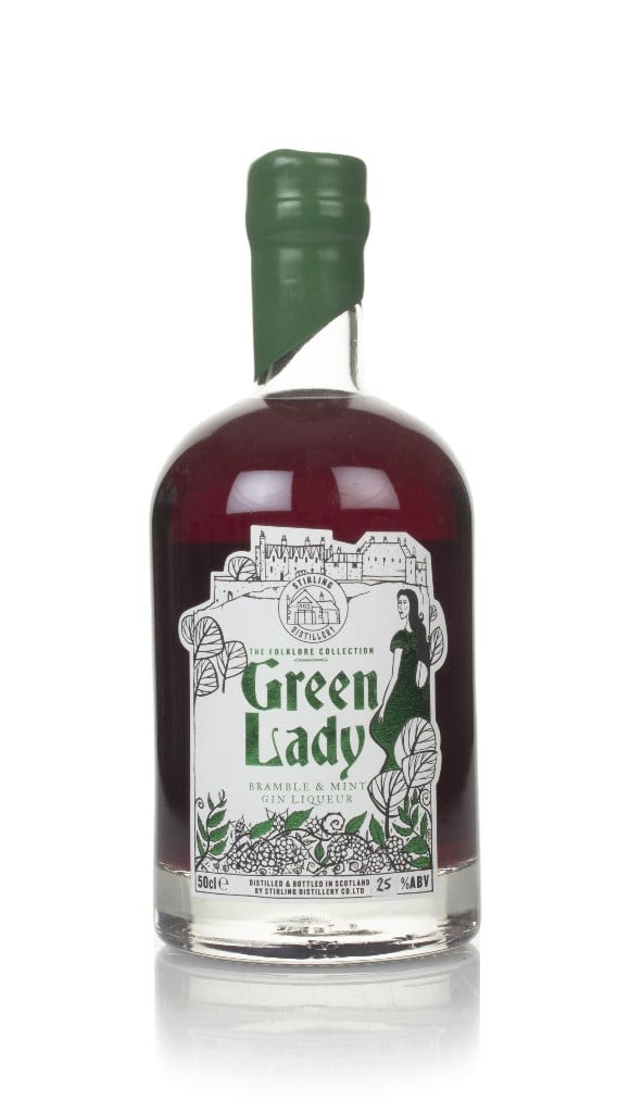Stirling Green Lady Bramble & Mint Gin Liqueur (25%) 50cl