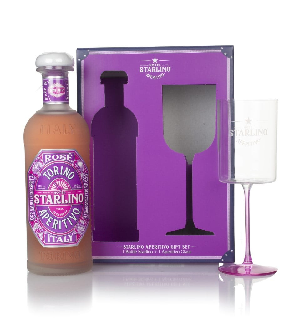 Hotel Starlino Rosé Aperitivo Gift Pack with Glass 75cl