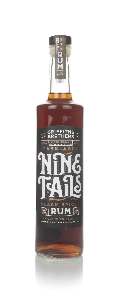 Griffiths Brothers Nine Tails Black Spiced Rum 70cl