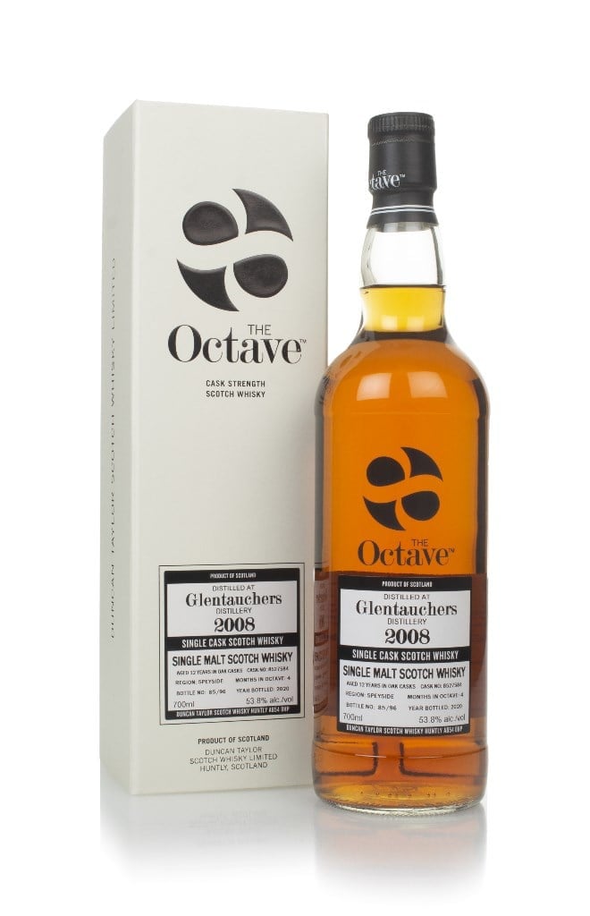 Glentauchers 12 Year Old 2008 (cask 8527584) - The Octave (Duncan Taylor) 70cl