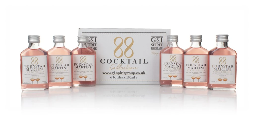 88 Cocktail Pornstar Martini Cocktail Mix (6 x 100ml)