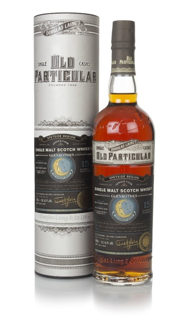 Glenrothes 15 Year Old 2005 - Old Particular The Midnight Series (Douglas Laing) 70cl