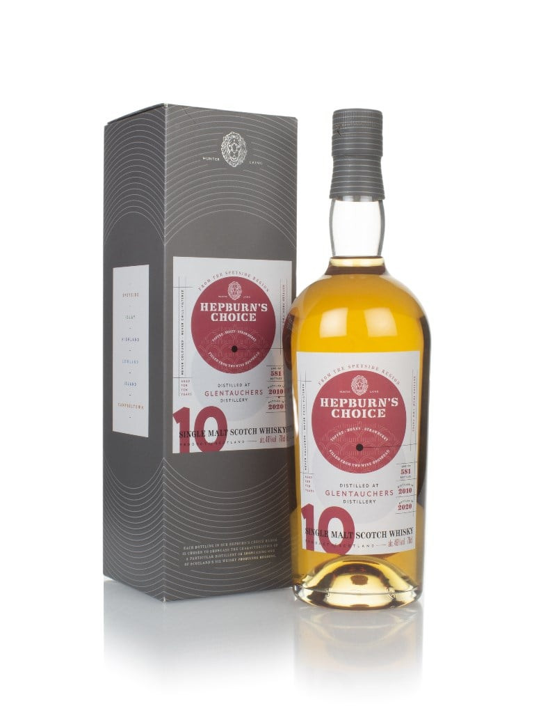Glentauchers 10 Year Old 2010 - Hepburn's Choice (Langside) 70cl