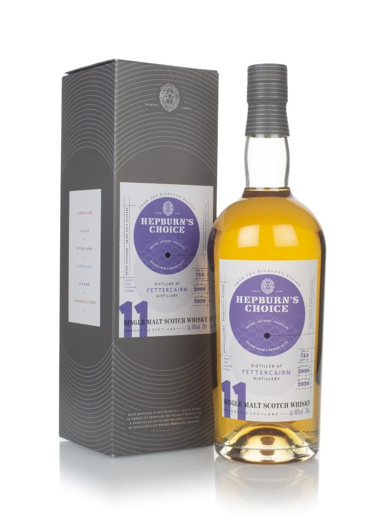 Fettercairn 11 Year Old 2008 - Hepburn's Choice 70cl