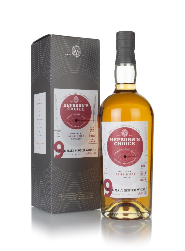 Benrinnes 9 Year Old 2010 - Hepburn's Choice (Langside) 70cl