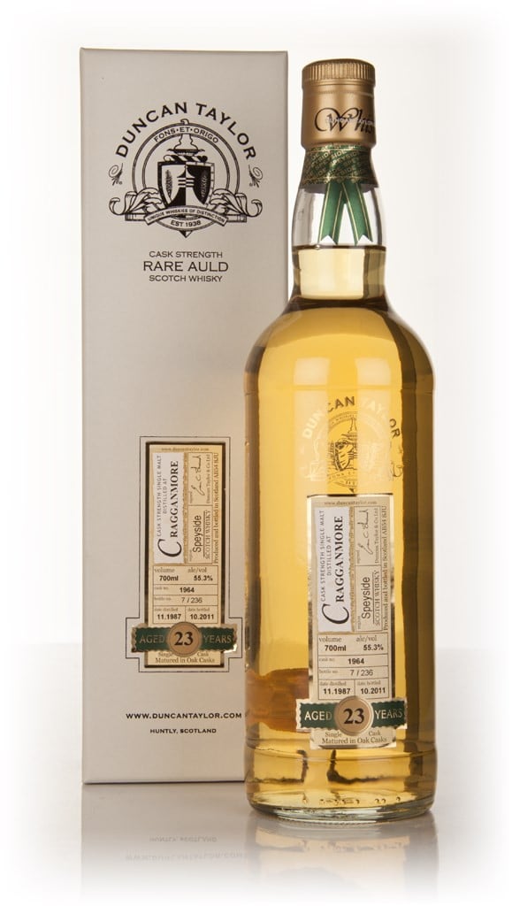 Cragganmore 23 Year Old 1987 - Rare Auld (Duncan Taylor) 70cl