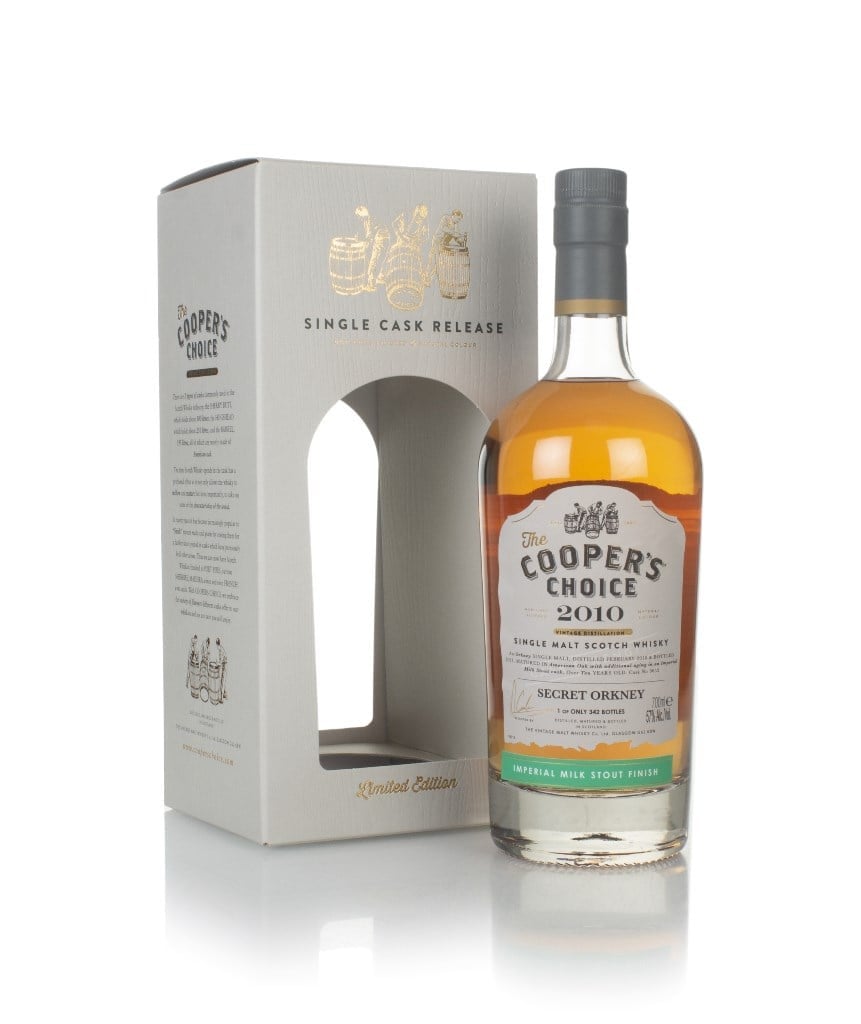 Secret Orkney 10 Year Old 2010 (cask 9052) - The Cooper's Choice (The Vintage Malt Whisky Co.) 70cl