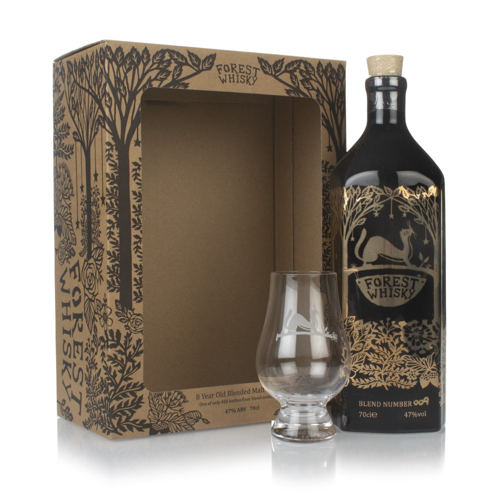 Forest Whisky Blend Number Nine Gift Pack with Glass 70cl