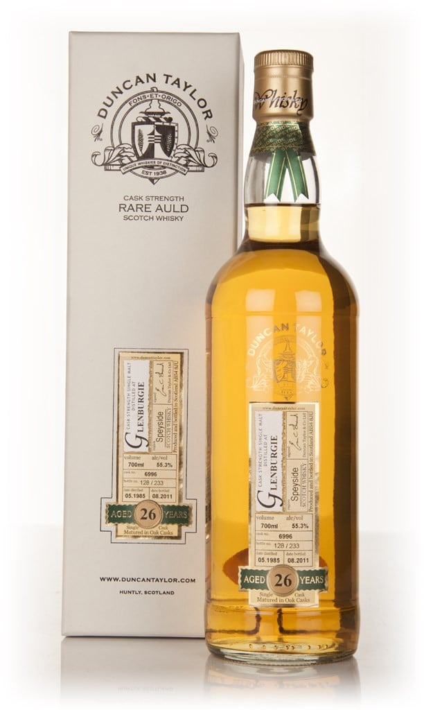 Glenburgie 26 Year Old 1985 - Rare Auld (Duncan Taylor) 70cl