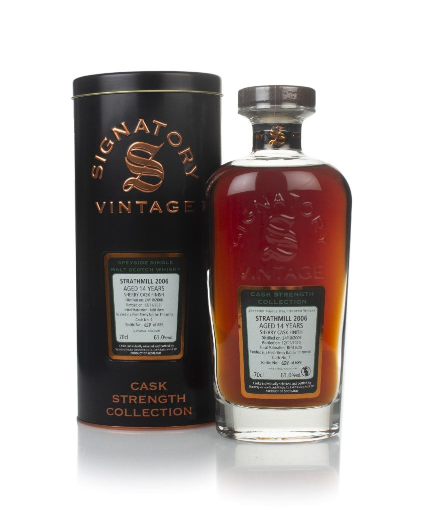 Strathmill 14 Year Old 2006 (cask 7) - Cask Strength Collection (Signatory) 70cl